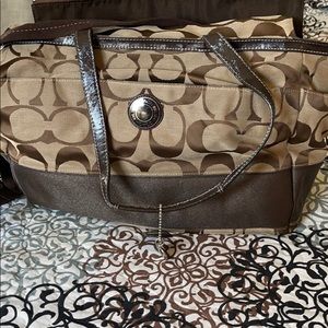 Coach diaper bag